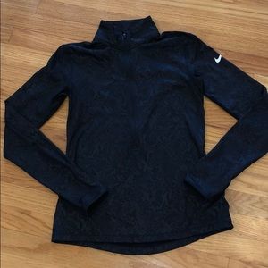 Nike Dri fit fleece lined quarter zip